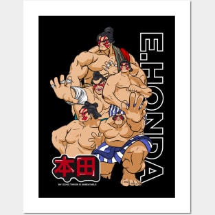 E. Honda Posters and Art